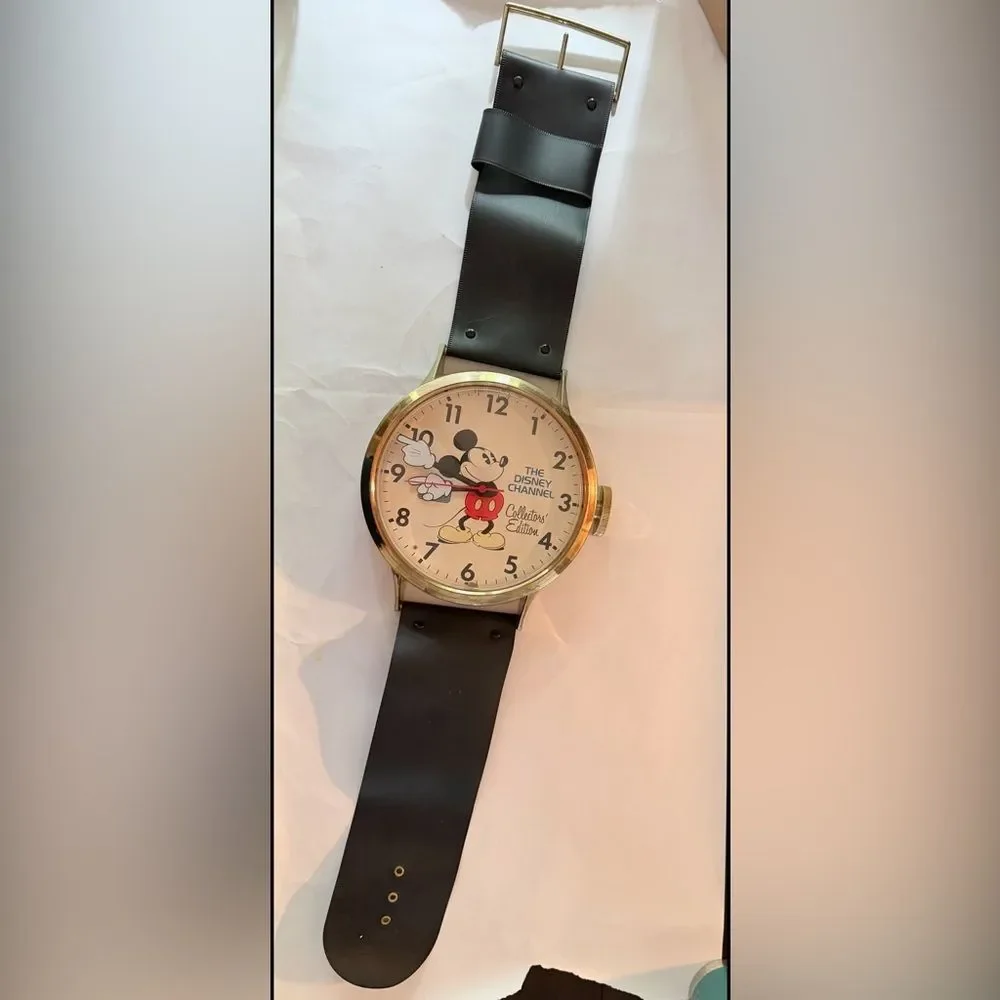 Vintage Mickey Mouse Watch Clock Disney giant watch clock